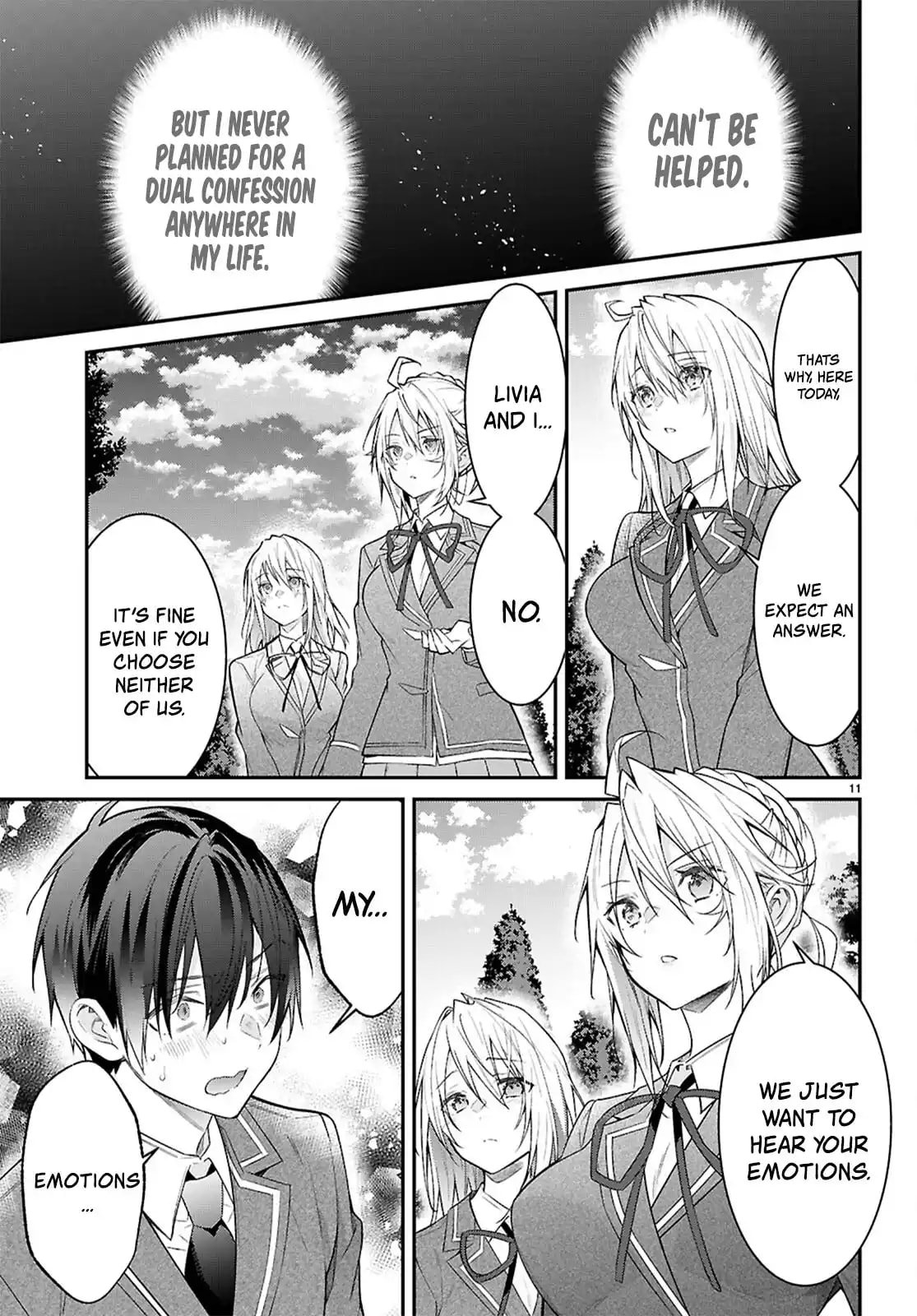 Trapped in a Dating Sim, Chapter 66 image 11